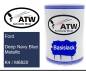 Preview: Ford, Deep Navy Blue Metallic, K4 / M6820: 500ml Lackdose, von ATW Autoteile West.